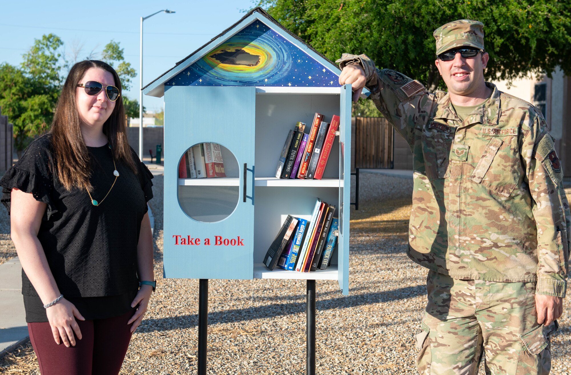 Military community launches second loaner library