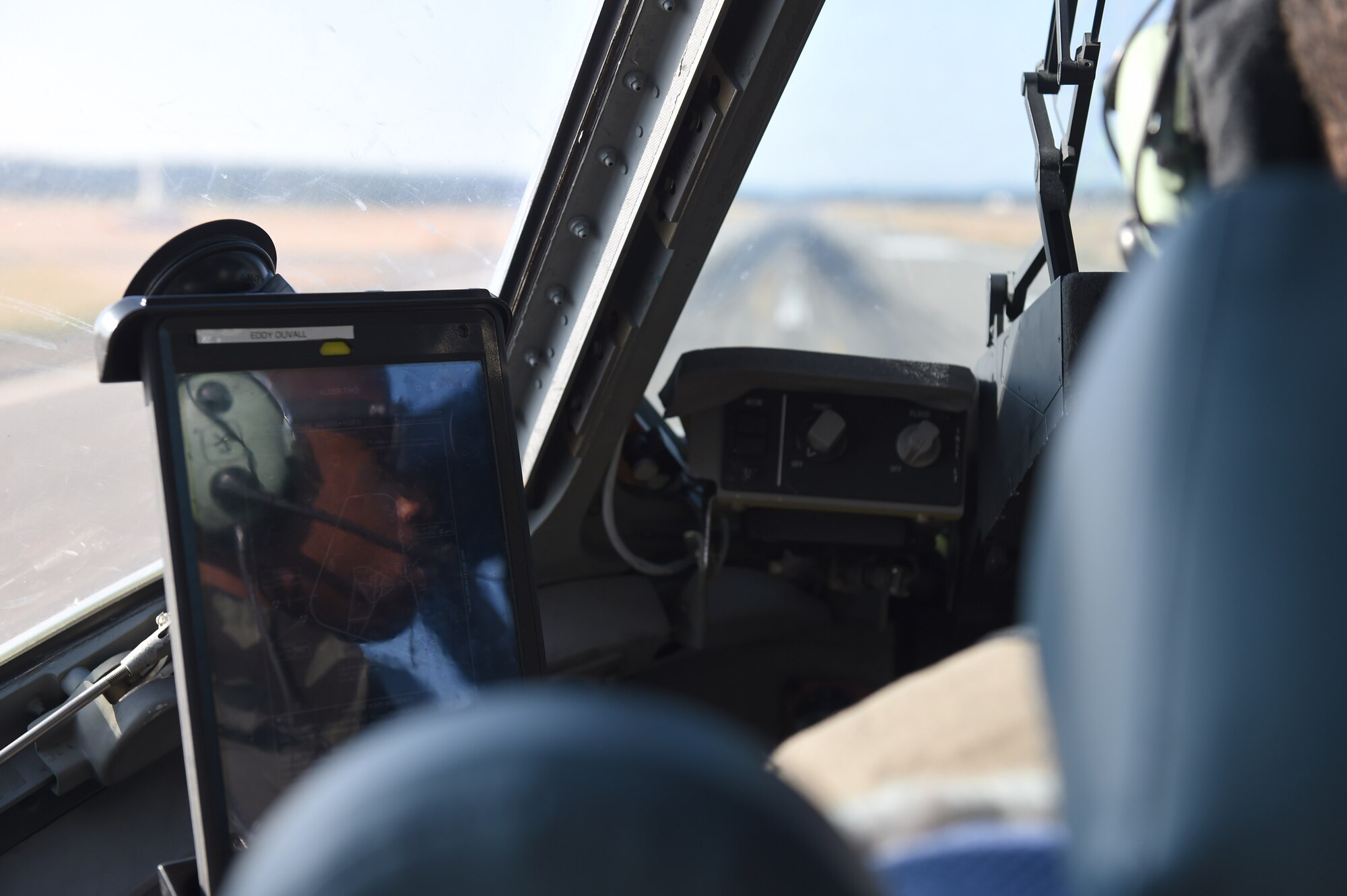 Capt. Edmond Duvall, 7th Airlift Squadron pilot, takes off from the McChord Field flight line on Joint Base Lewis-McChord, Wash., Aug. 5, 2020. Exercise Rainier War allowed for training opportunities for pilots to practice flight skills and log flight hours.  (U.S. Air Force photo by Airman 1st Class Mikayla Heineck)