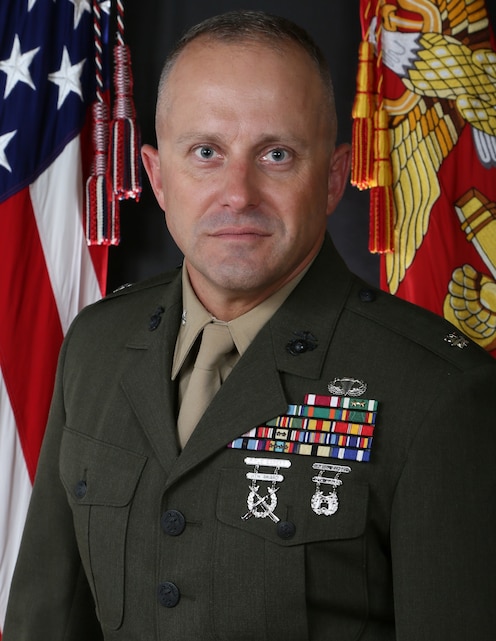 Lieutenant Colonel Jason A. Hvizdak > 2nd Marine Logistics Group > Leaders