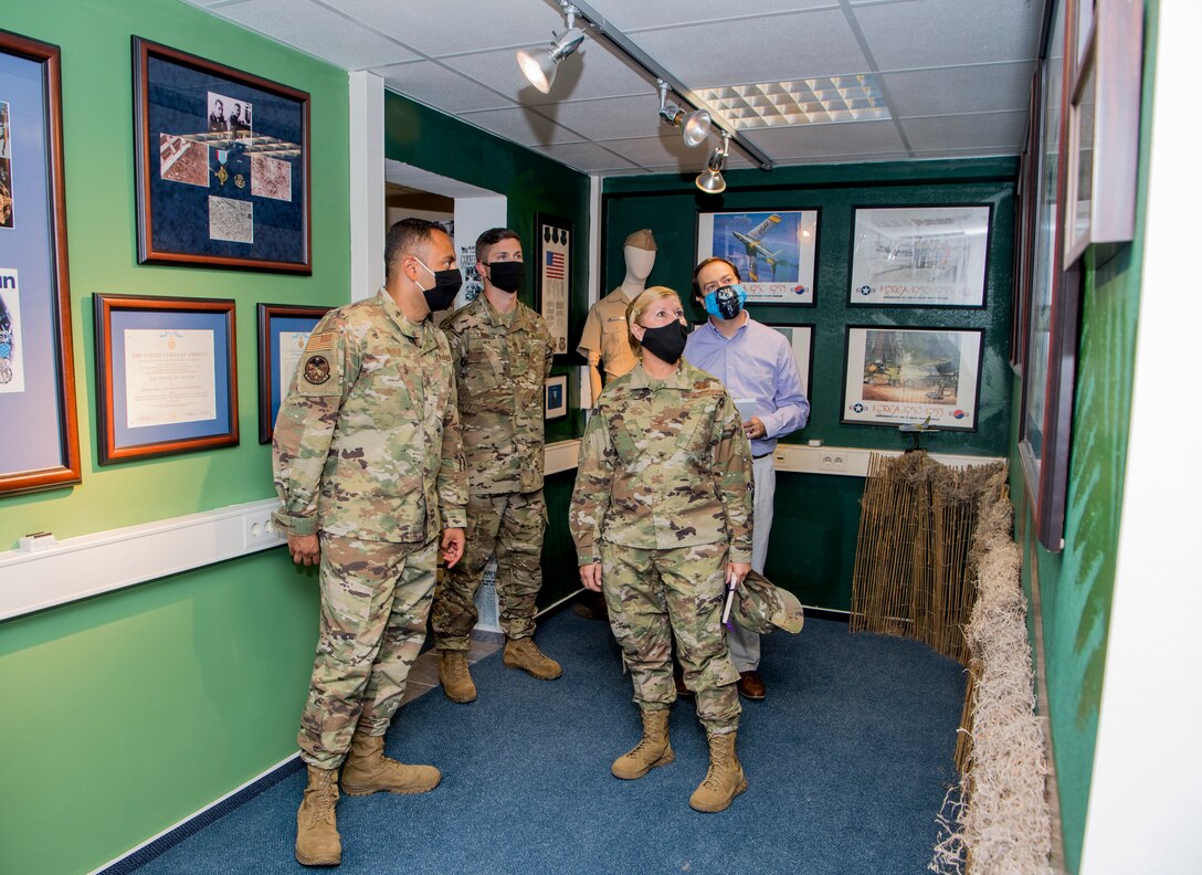 The Pitsenbarger Heritage Hall offers a visual reminder of what Airmen's actions can lead to and how impactful their predecessors service has been
