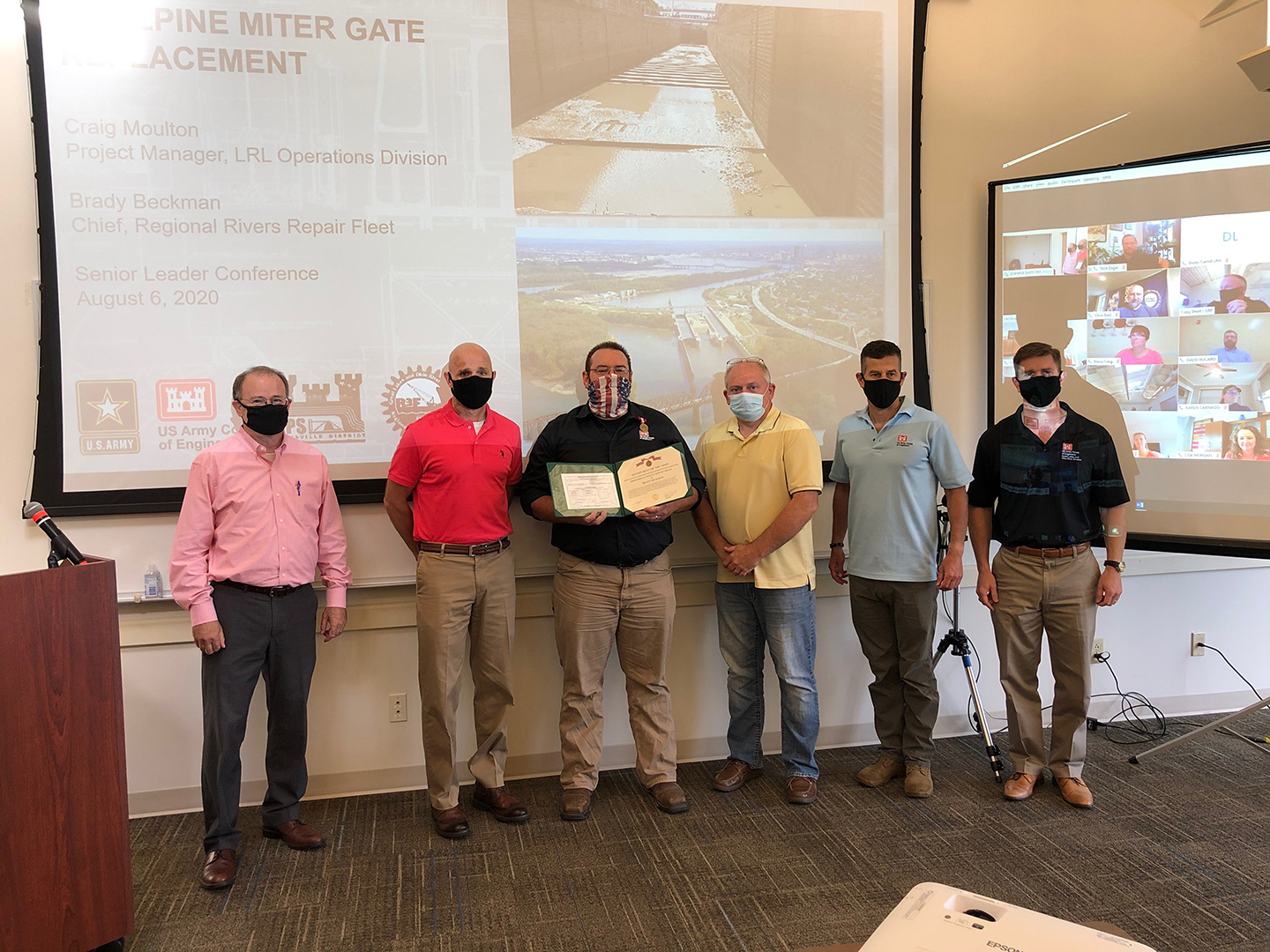 Brady Beckman Recognized At Senior Leader Conference Huntington