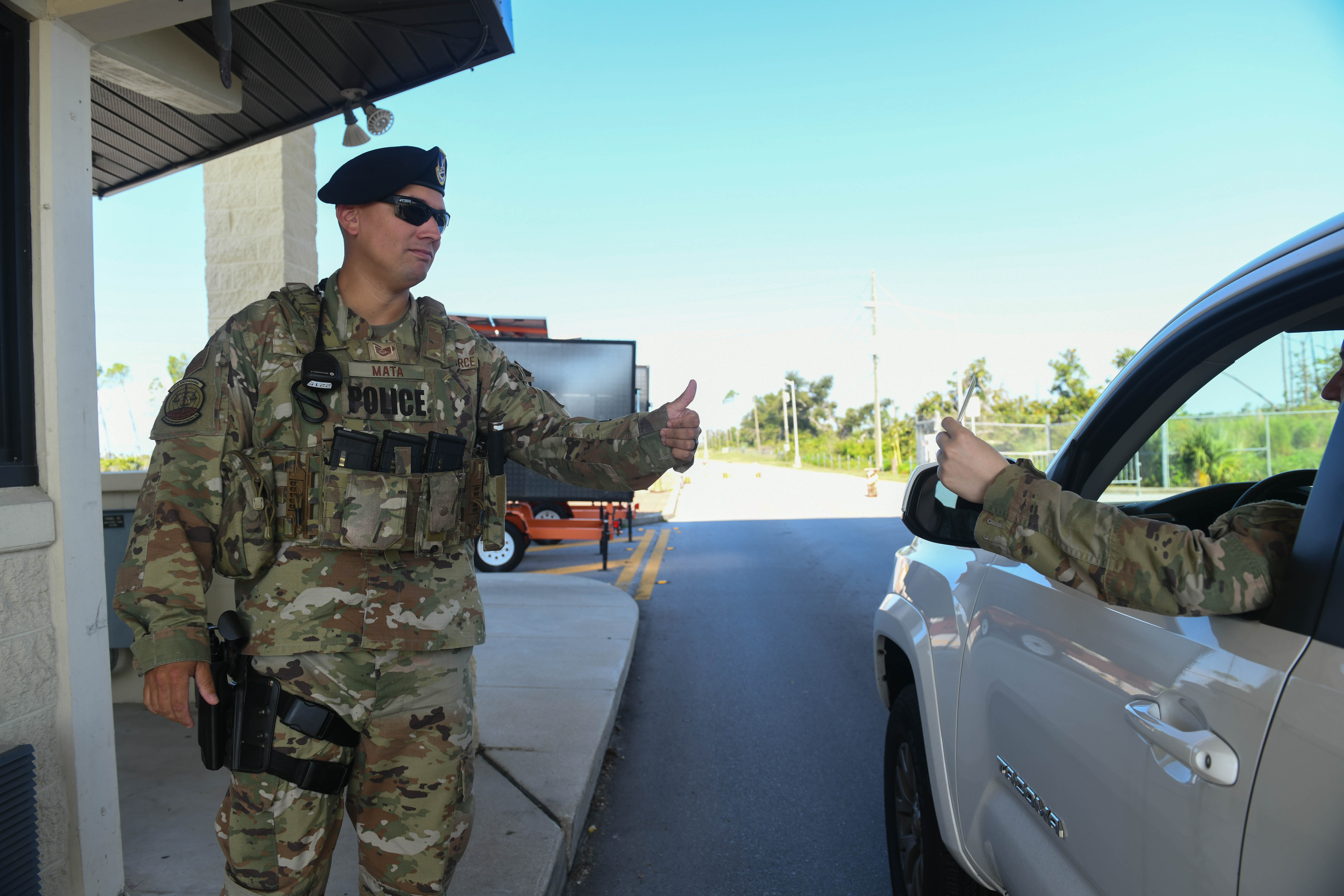 Tyndall AFB Reopens Sabre Gate > Tyndall Air Force Base > Article Display