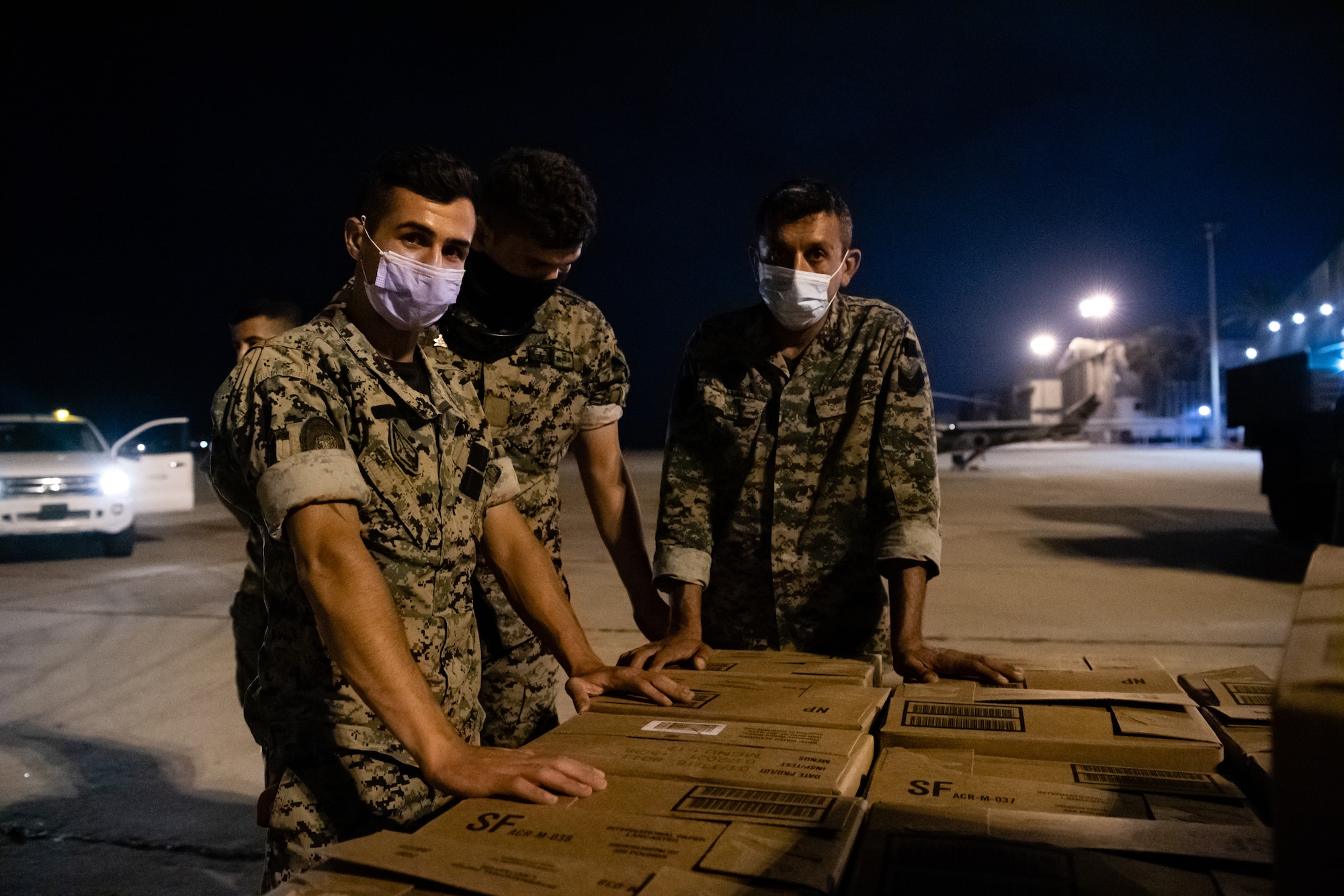 U.S. Central Command is coordinating with the Lebanese Armed Forces and U.S. Embassy-Beirut to transport critical supplies as quickly as possible to support the needs of the Lebanese people.