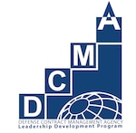 DCMA logo with globe.