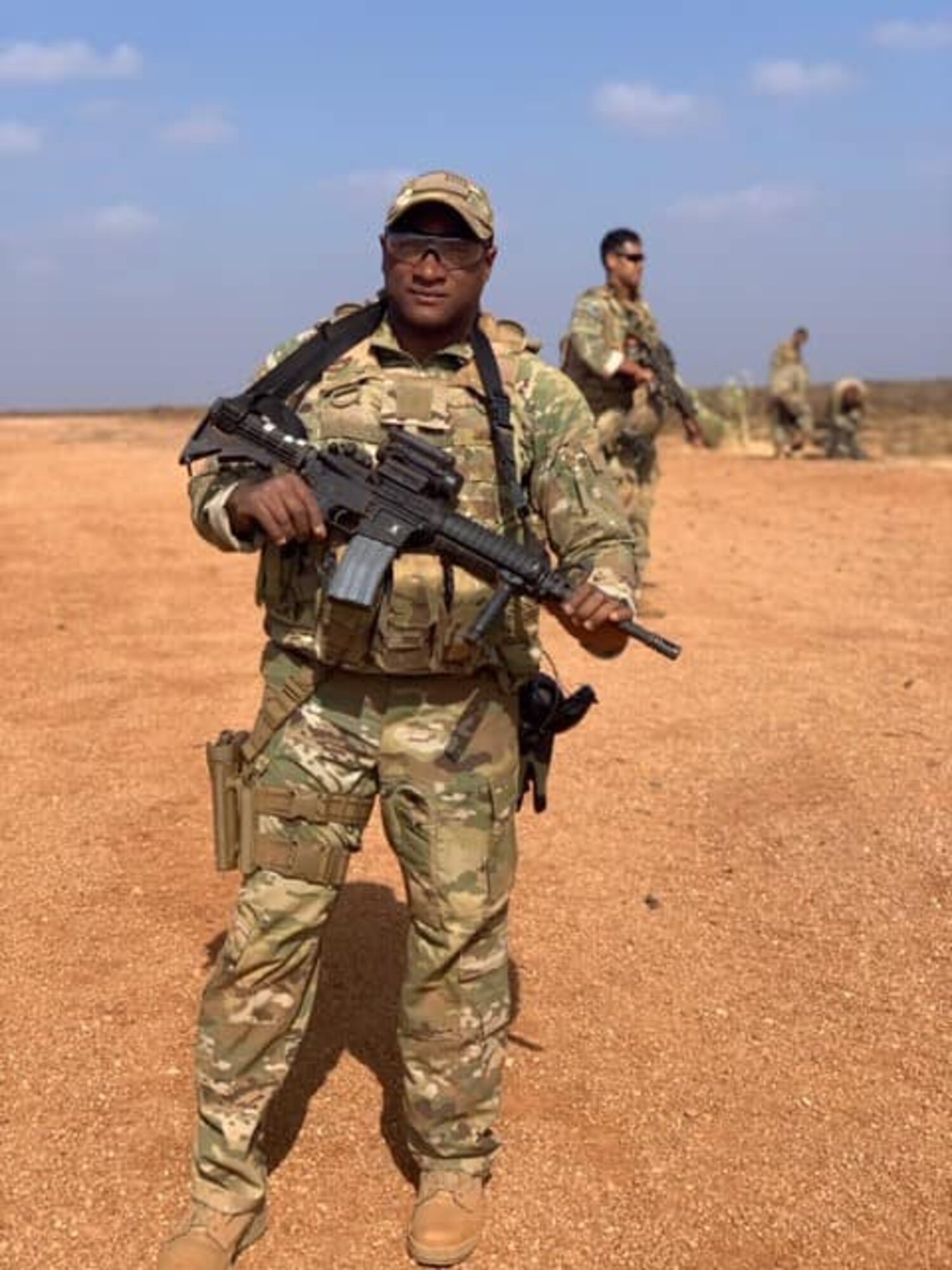 Senior Master Sgt. Corey Coleman, 30th Civil Engineer Squadron Fire Department deputy fire chief, poses for a photo (Courtesy photo)