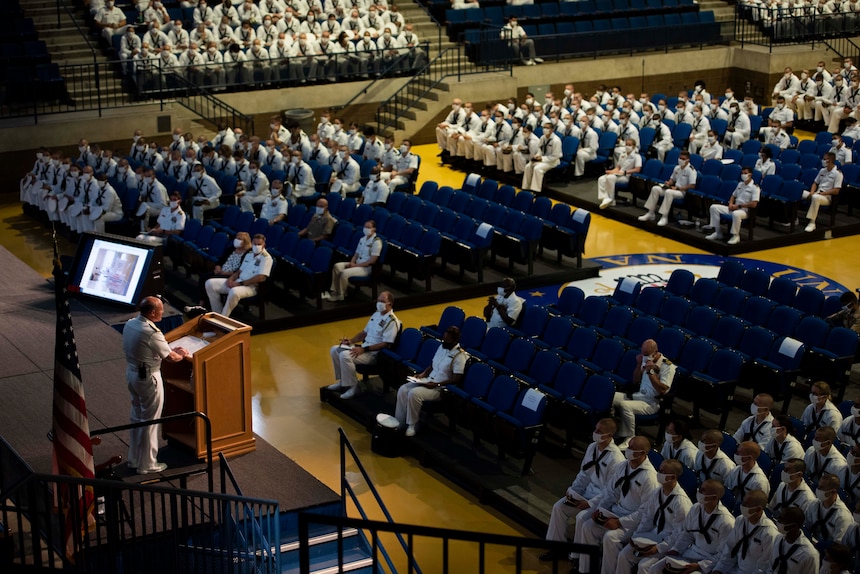 CNO Speaks to U.S. Naval Academy Class of 2024 > United States Navy