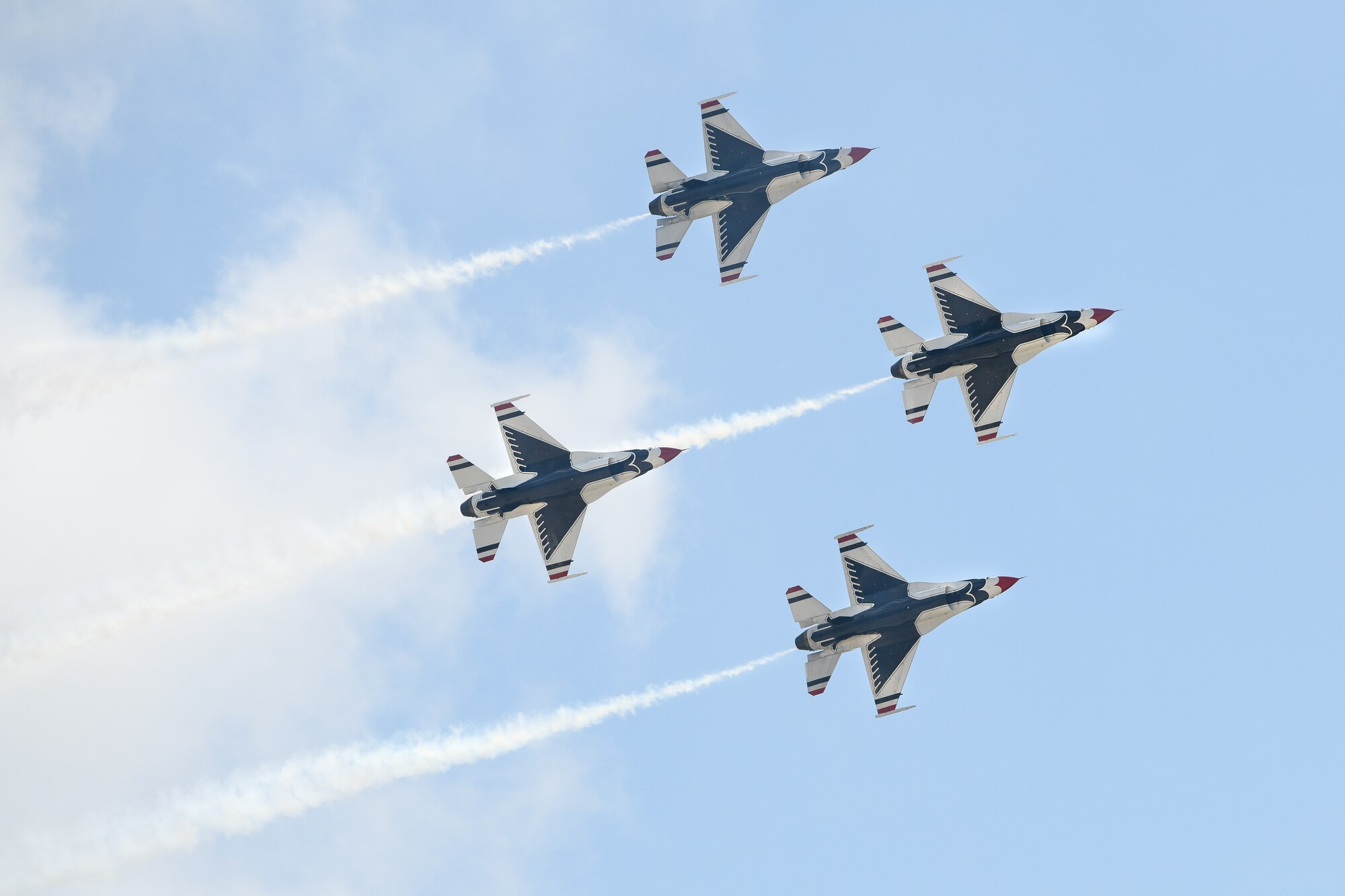 Aerial review at CSAF transition