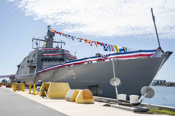 U.S. Navy Littoral Combat Ship USS St. Louis Joins the Fleet