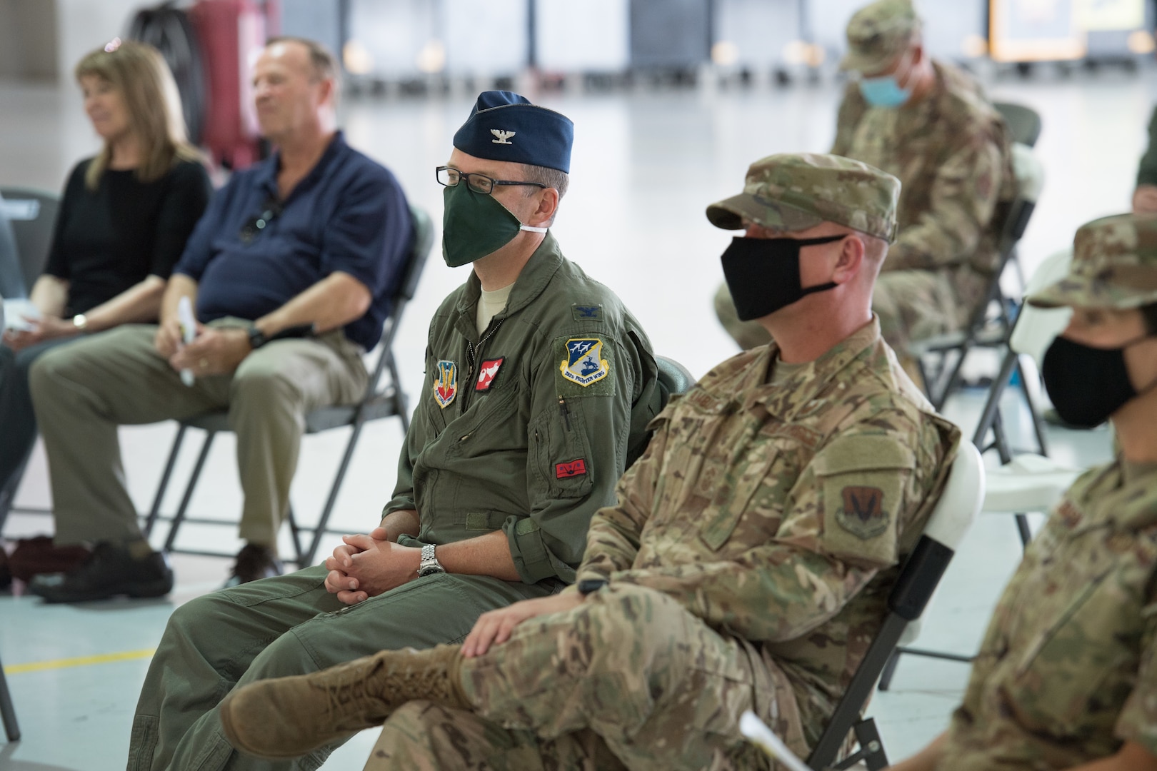 photo of change of command ceremony