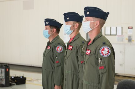 photo of change of command ceremony