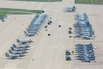 A variety of the world’s most advanced aircraft have assembled at Volk Field Combat Readiness Training Center in Wisconsin for the joint accredited exercise Northern Lightning 2 exercise Aug. 10-21.