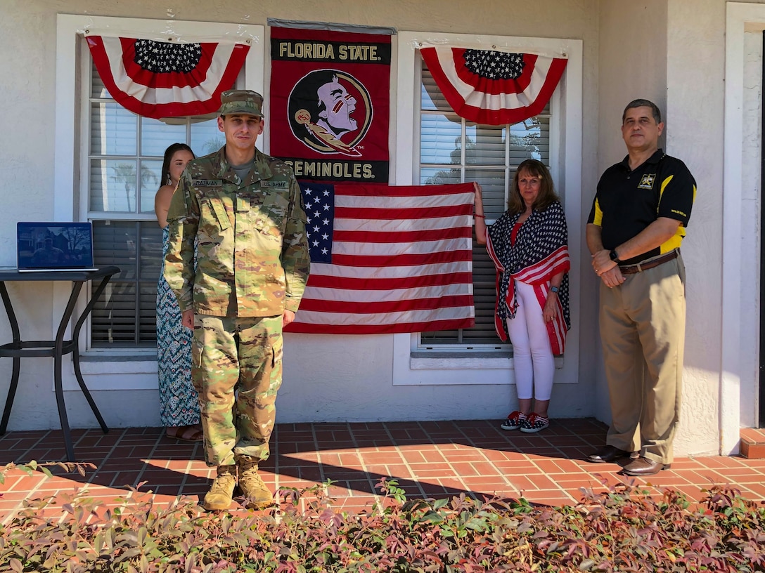 2nd Lt. Rahman is a cyber officer with the Army Reserve Cyber Operations Group and used the Guaranteed Reserve Forces Minuteman Scholarship to help fund his computer engineering degree from Florida State University.