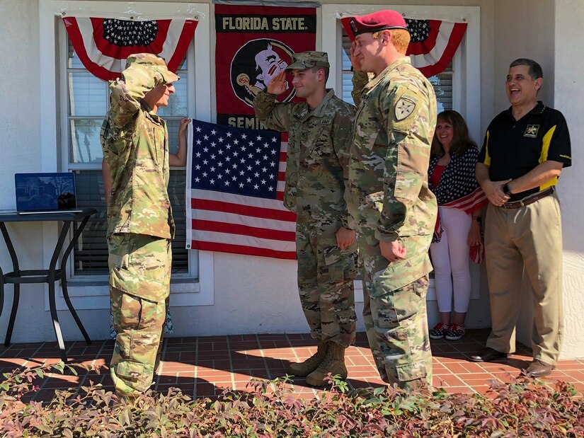 2nd Lt. Rahman is a cyber officer with the Army Reserve Cyber Operations Group and used the Guaranteed Reserve Forces Minuteman Scholarship to help fund his computer engineering degree from Florida State University.