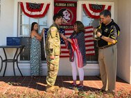 2nd Lt. Rahman is a cyber officer with the Army Reserve Cyber Operations Group and used the Guaranteed Reserve Forces Minuteman Scholarship to help fund his computer engineering degree from Florida State University.