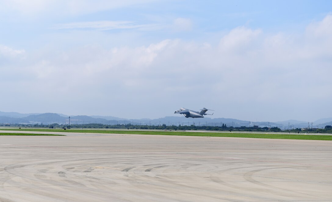 The 25th Fighter Squadron A-10C Thunderbolt II pilots and maintenance operators mobilized to Andersen Air Force Base, Guam to optimize their readiness, August 6-8, 2020 at Osan AB, Republic of Korea. The 25th FS provides premier close-air support for the South Korean Peninsula. (U.S. Air Force photo by Senior Airman Noah Sudolcan)