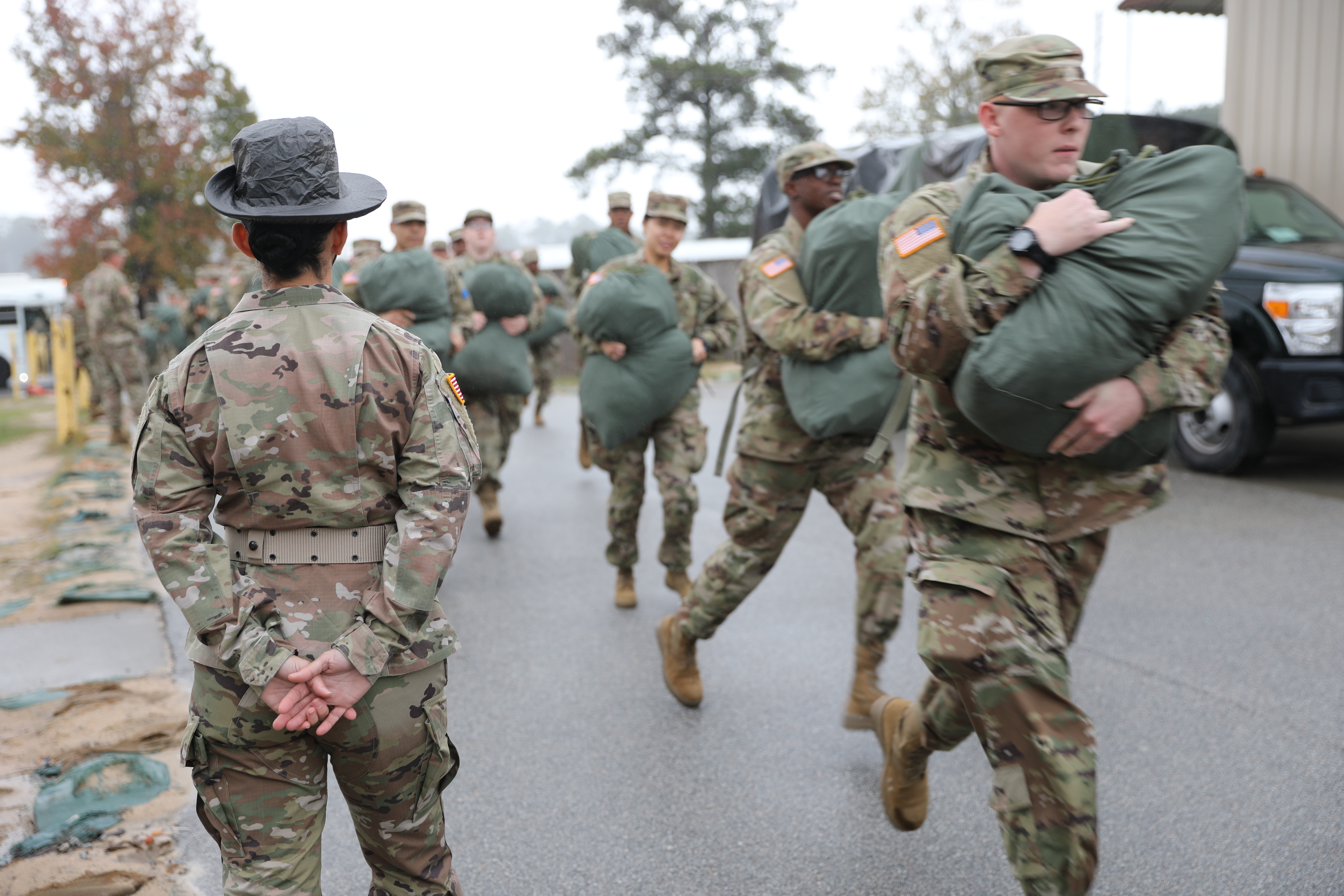 98th Training Division Initial Entry Training Drill Sergeant Serves As Senior Drill Sergeant