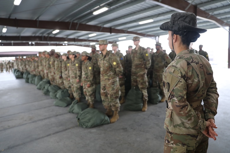 98th Training Division (Initial Entry Training) drill sergeant serves