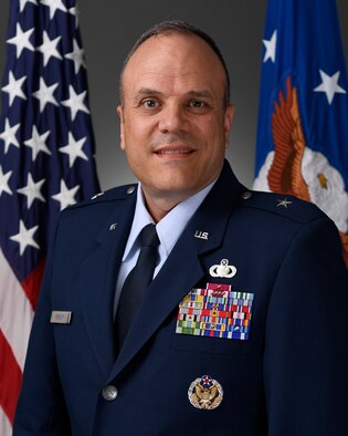 This is the official portrait of Brig Gen Michael Greiner.