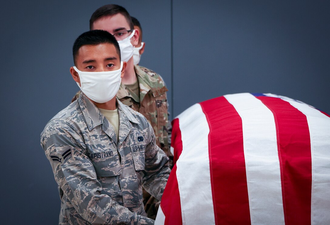 Honor Guard training