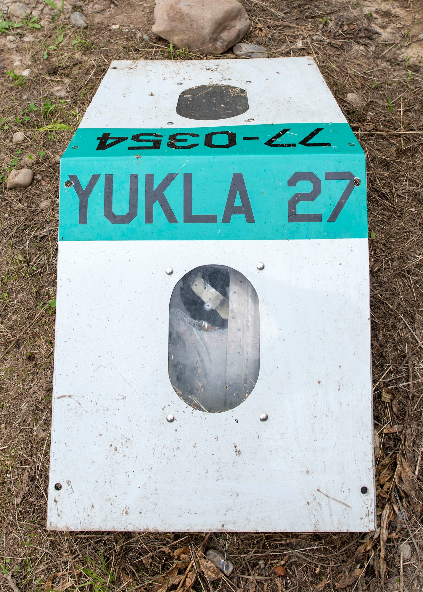 Daryn Moore, a member of Scouts BSA Troop 54, built a pavilion with help from other Scouts and members of the 962nd Airborne Air Control Squadron to protect the memory box and cross at the Yukla 27 crash site from rain and snow. The pavilion is Moore’s Eagle Scout Service Project, a project that benefits the community as a requirement to gain the rank of Eagle Scout, the highest rank in Scouting.