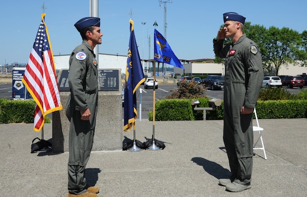 123rd Fighter Squadron Change of Command