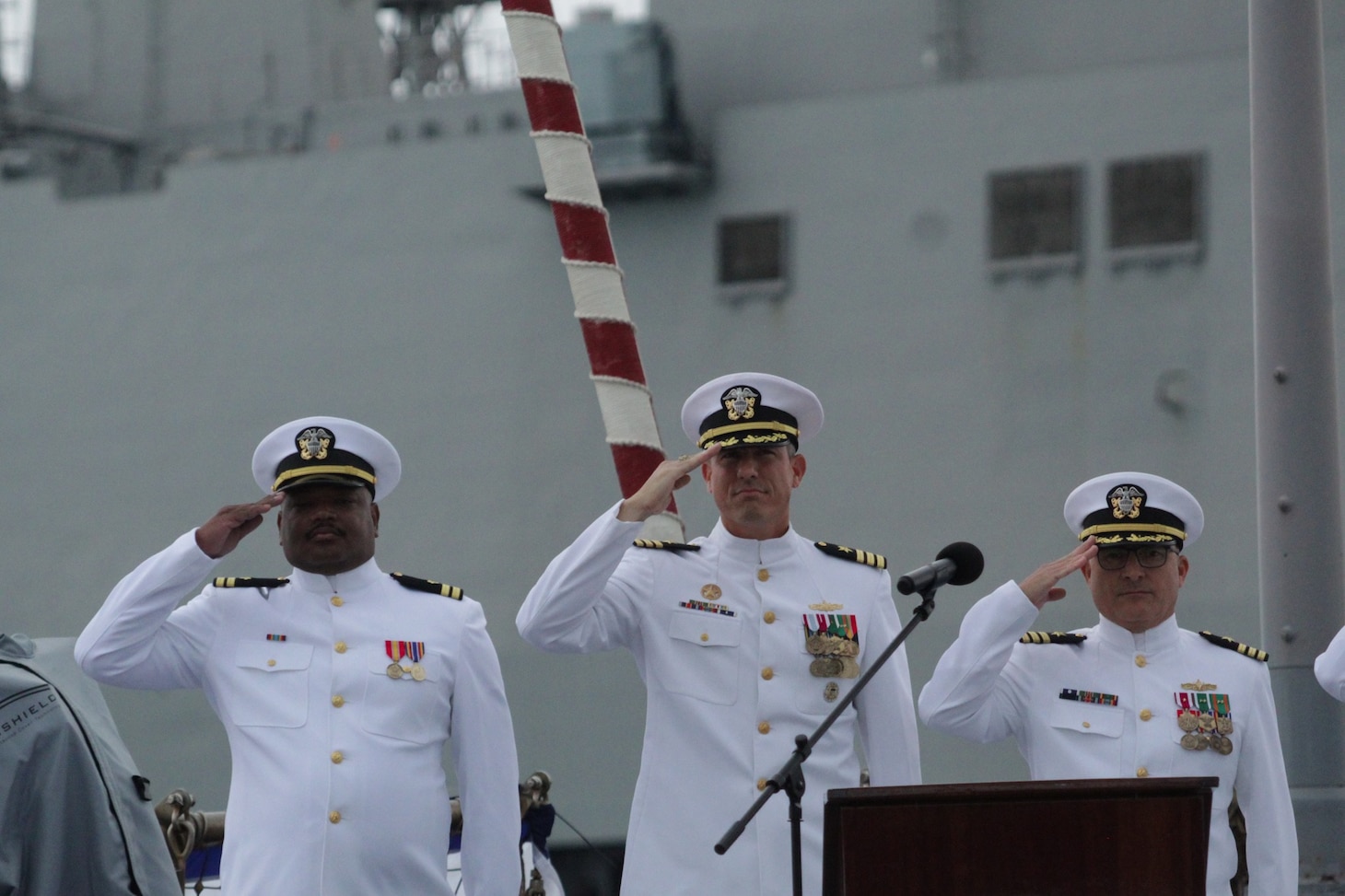 USS Porter Change of Command