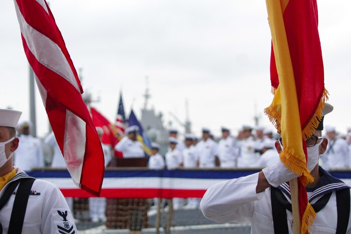 USS Porter Change of Command