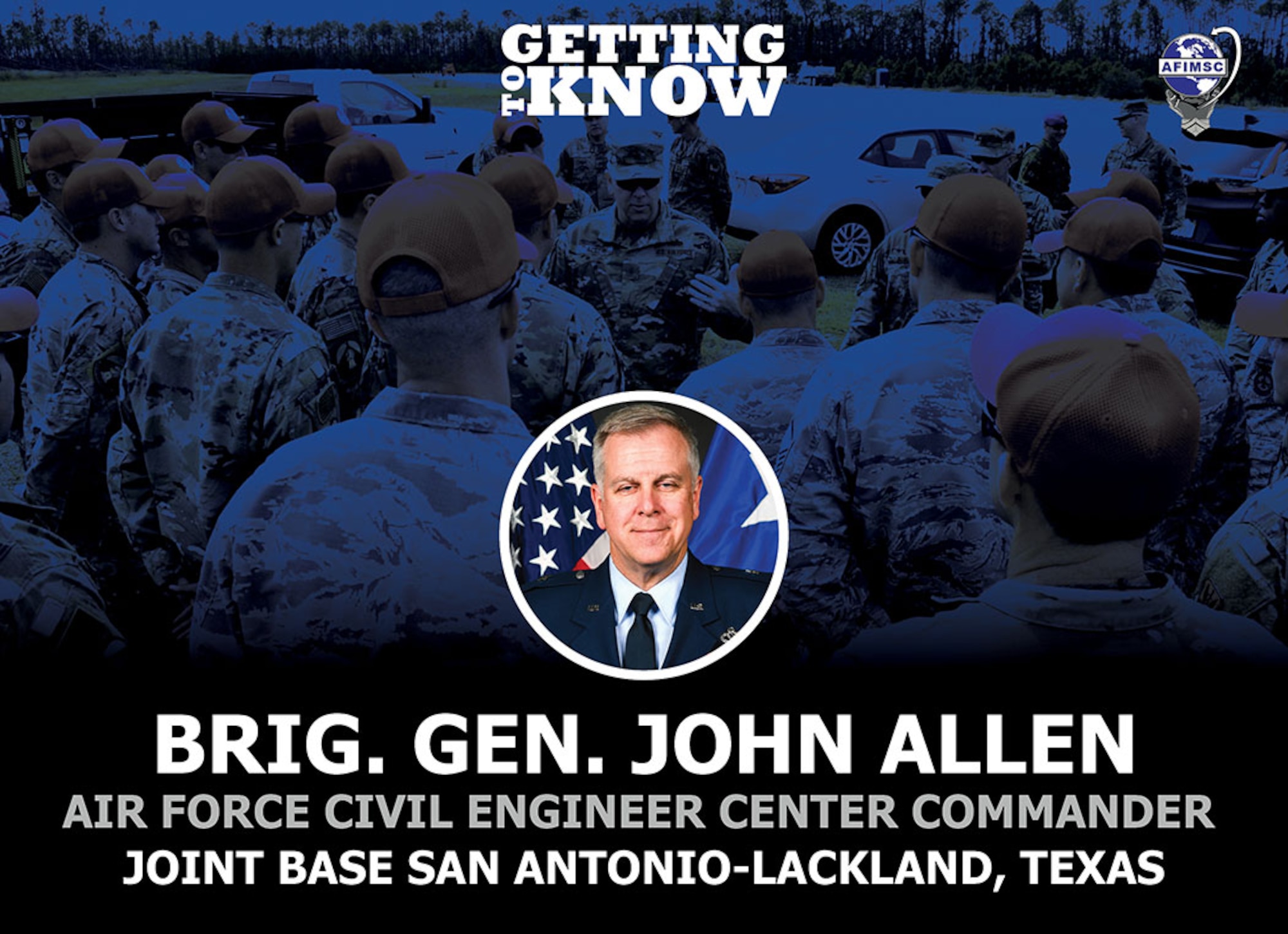 Brig. Gen. John Allen is the new Air Force Civil Engineer Center Commander
