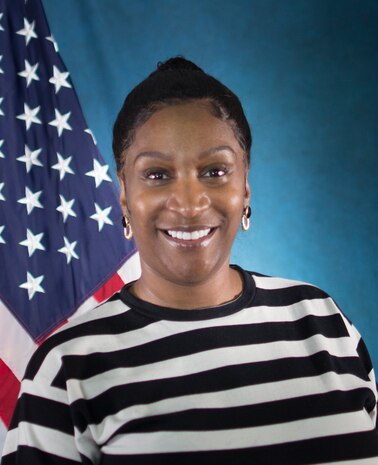 Timberlain Woodruff, Navy Warfare Development Command (NWDC)  management analyst, is one of eight people selected to receive the Judith C. Gilliom Award for Outstanding Workforce Recruitment Program participants. NWDC develops and integrates innovative solutions to complex naval warfare challenges to enhance current and future warfighting capabilities. (U.S. Navy photo by Ian Delossantos)