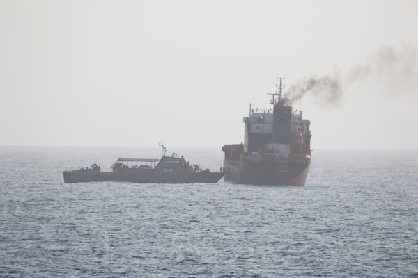 Motor Tanker (M/T) Wila was boarded by armed Iranian personnel from both an Iranian Sea King helicopter and the Iranian auxiliary vessel Hendijan (1401).