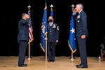 photo of Maj. Gen. Craige saluting Lt. Gen. Kelly