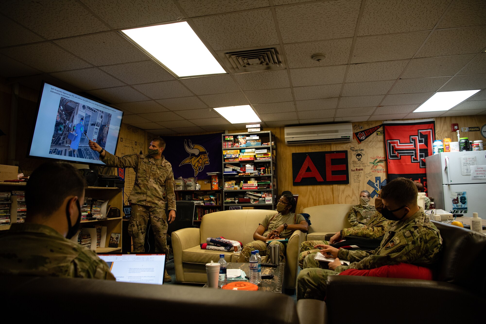 The NPC-Lite is the latest isolated containment chamber developed for intra-theater airlift of individuals with infectious diseases like COVID-19 and is designed to fit inside a C-130 Hercules aircraft.