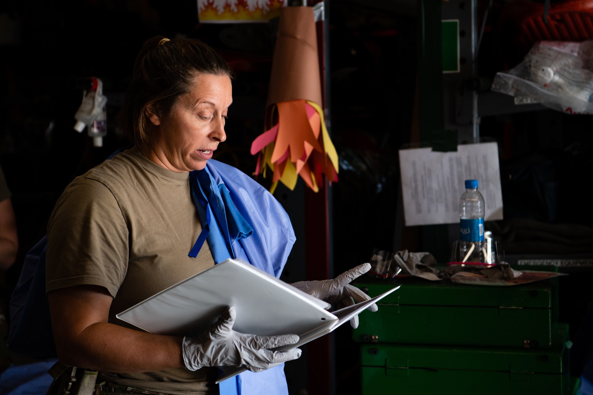 The NPC-Lite is the latest isolated containment chamber developed for intra-theater airlift of individuals with infectious diseases like COVID-19 and is designed to fit inside a C-130 Hercules aircraft.