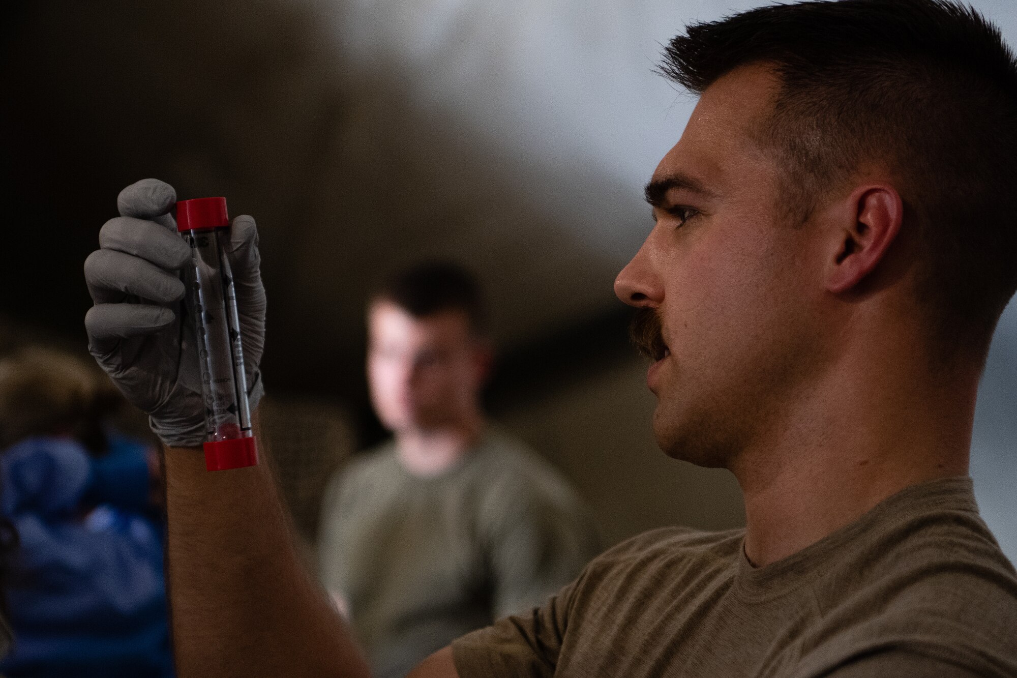 The NPC-Lite is the latest isolated containment chamber developed for intra-theater airlift of individuals with infectious diseases like COVID-19 and is designed to fit inside a C-130 Hercules aircraft.