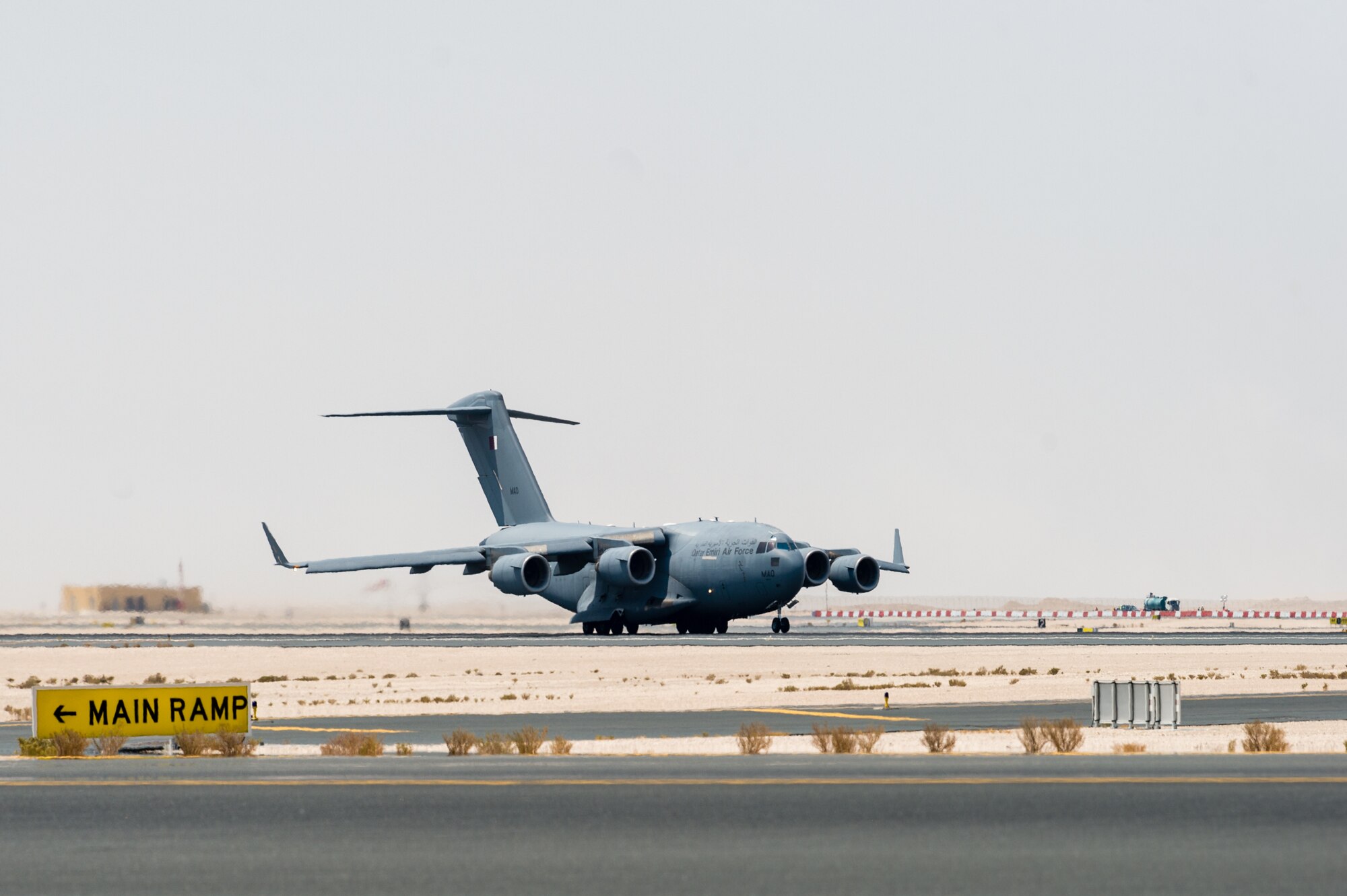 Donations of nonperishable food items, clothes, diapers, and toiletries were collected by military families and neighbors to benefit the people of Lebanon. U.S. Central Command and the Qatari military coordinated with Lebanese Armed Forces, U.S. Embassy-Beirut and USAID to transport critical supplies to support the needs of the Lebanese people.