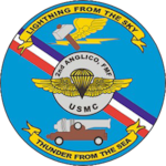 The official seal for 2nd Air Naval Gunfire Liaison Company.