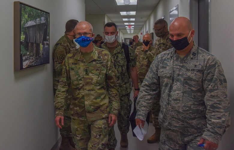 Lt Gen Place visits SJAFB