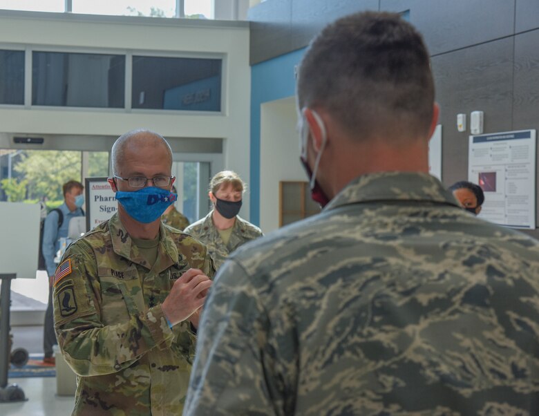 Lt Gen Place visits SJAFB
