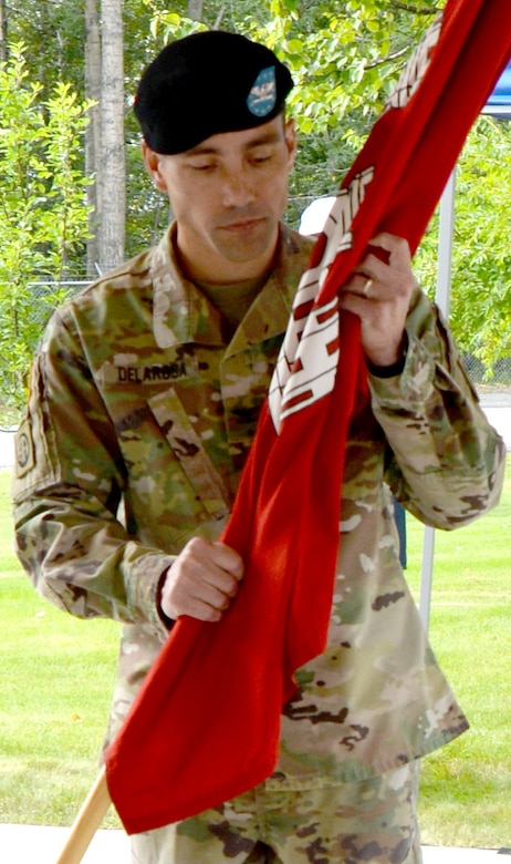 Col. Damon Delarosa assumed command of the U.S. Army Corps of Engineers – Alaska District on Aug. 14 during a ceremony at the headquarters building. He becomes the 29th commander of the organization.