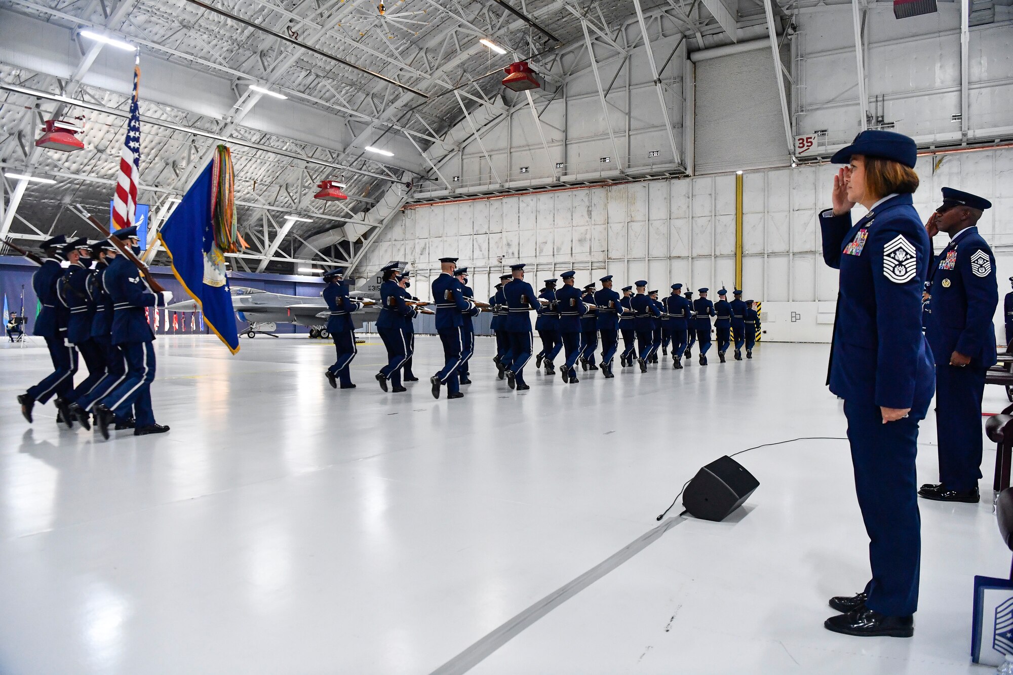 CMSgt Bass installed as the Air Force’s 19th Chief Master Sergeant