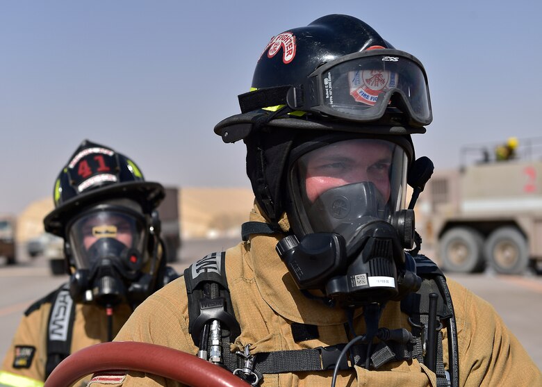 378 ECES fire department improve skills through training