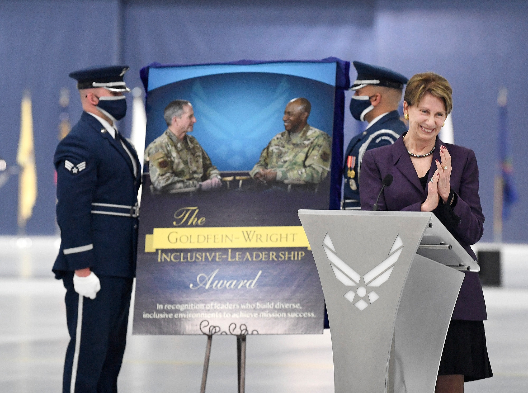 CMSgt Bass installed as the Air Force’s 19th Chief Master Sergeant