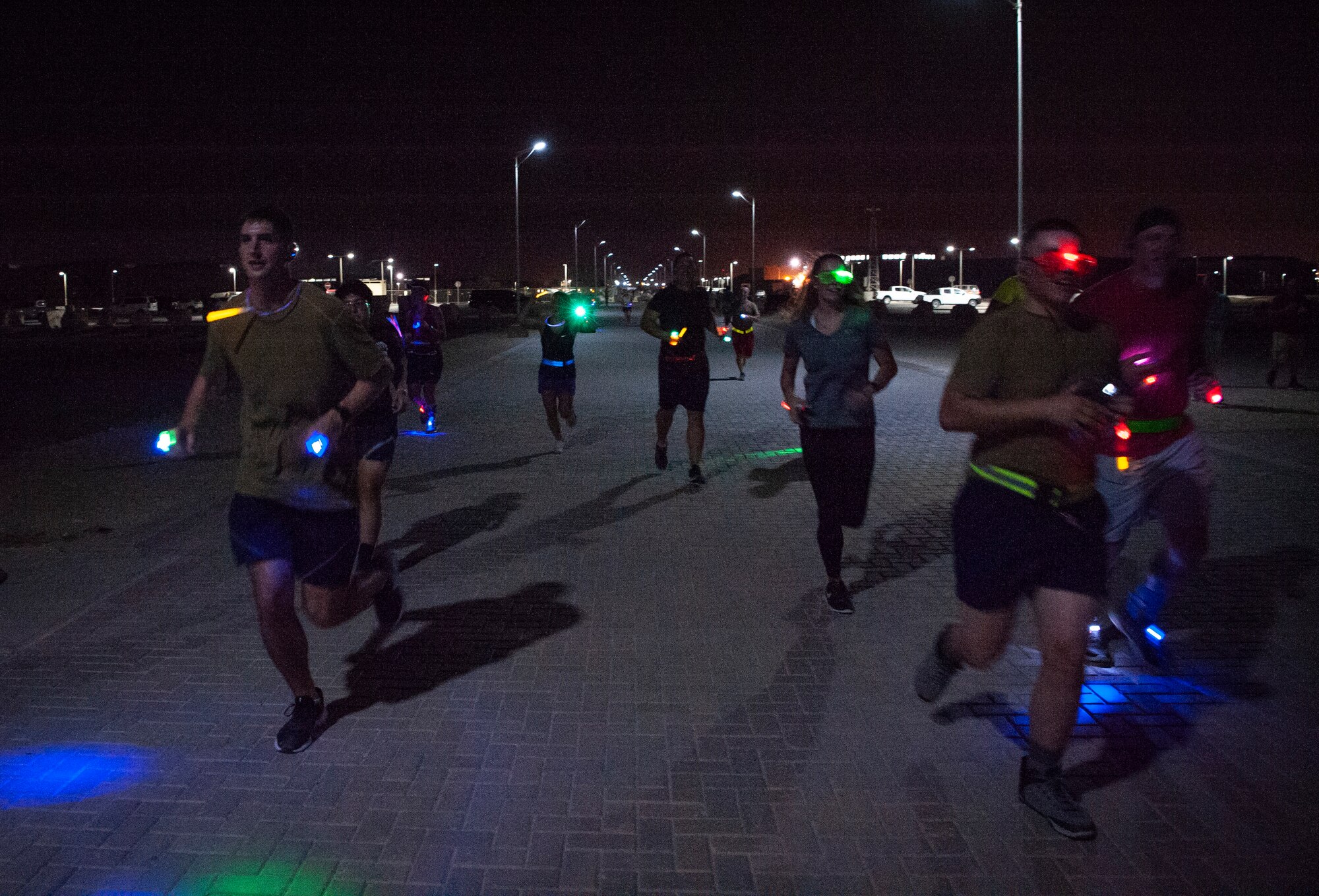 SAPR, SHARP host ‘Got Your Six’ Glow Run