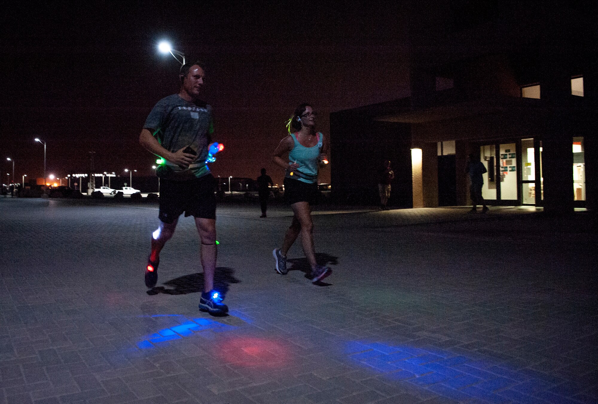 SAPR, SHARP host ‘Got Your Six’ Glow Run