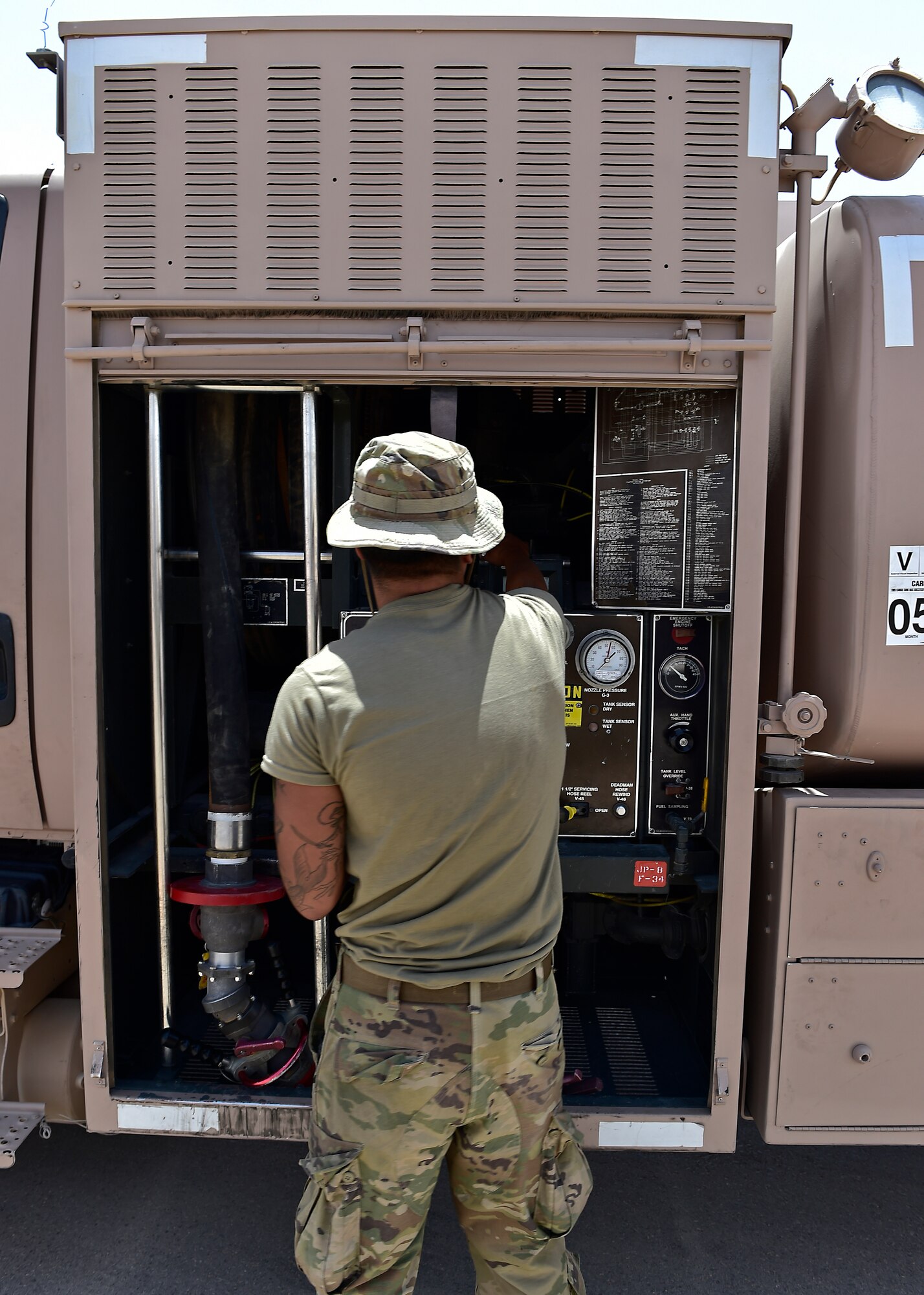 Prince Sultan POL Airmen fuel up UH-60