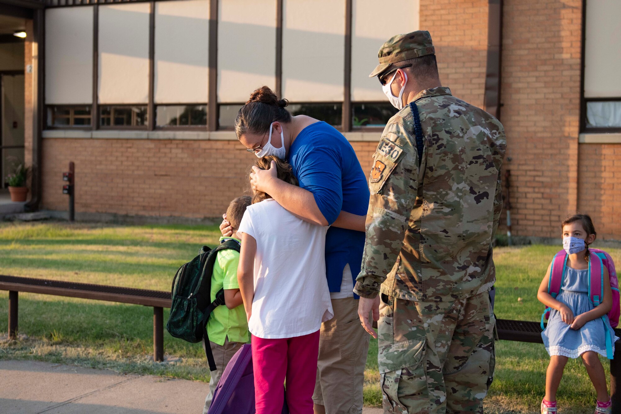 Back to school at Rivers Elementary.