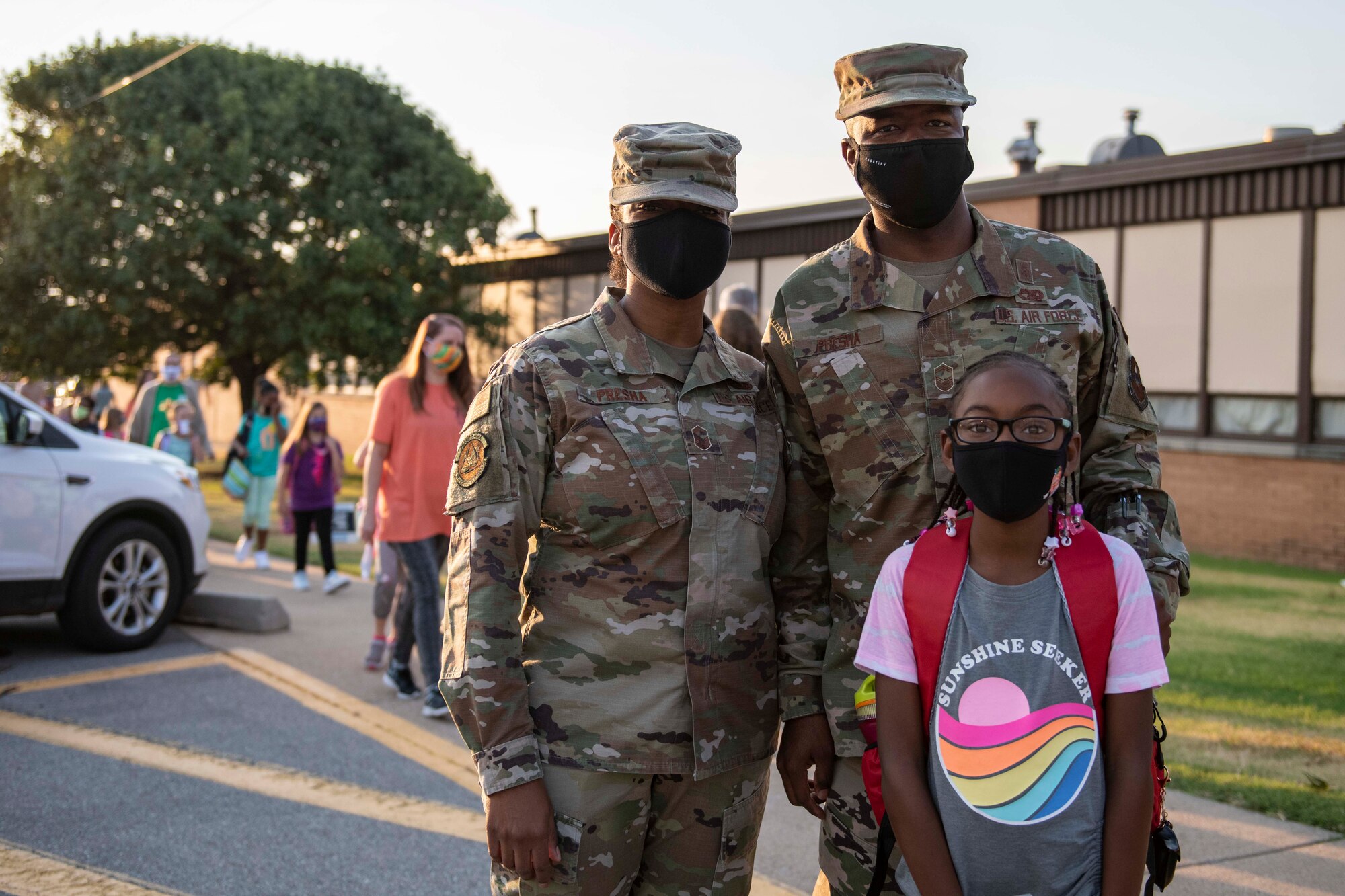 Back to school at Rivers Elementary.