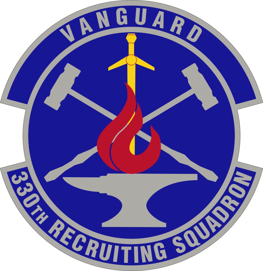 330th Recruiting Squadron Air Force Recruiting Service Display