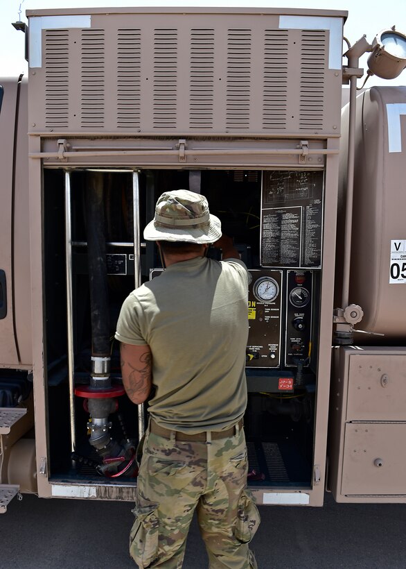 Prince Sultan POL Airmen fuel up UH-60