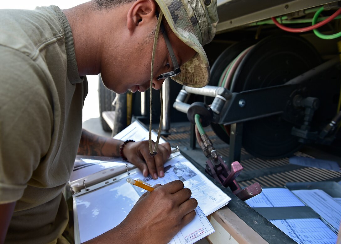 Prince Sultan POL Airmen fuel up UH-60